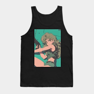 90s Anime Girl Tank Top